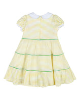 Stripe Dress With Flowers