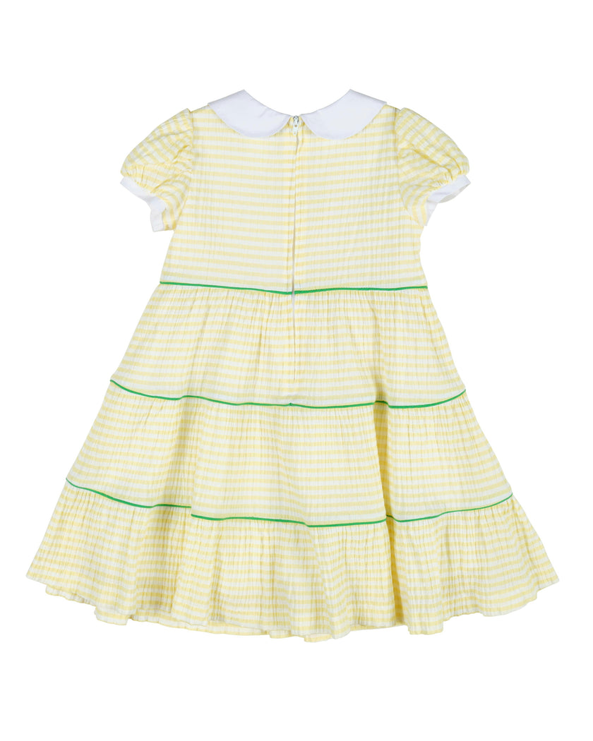 Stripe Dress With Flowers