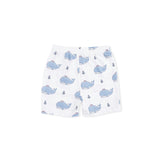 Bubbly Sailor Whales Blue - Loungewear Short Set