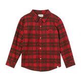 ATWOOD woven shirt festive red plaid