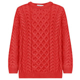 Cadogan Supersoft Merino Sweater - Coral