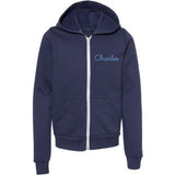 Hooded Zip-up Sweatshirt