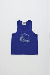 LEISURELY TANK TOP BLUE