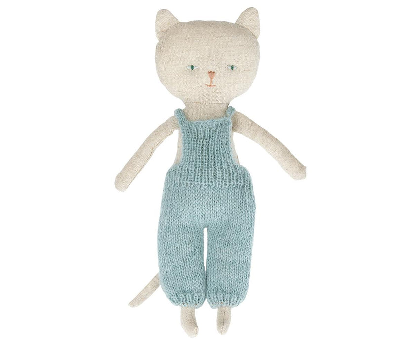 Kitten in Overalls - Blond