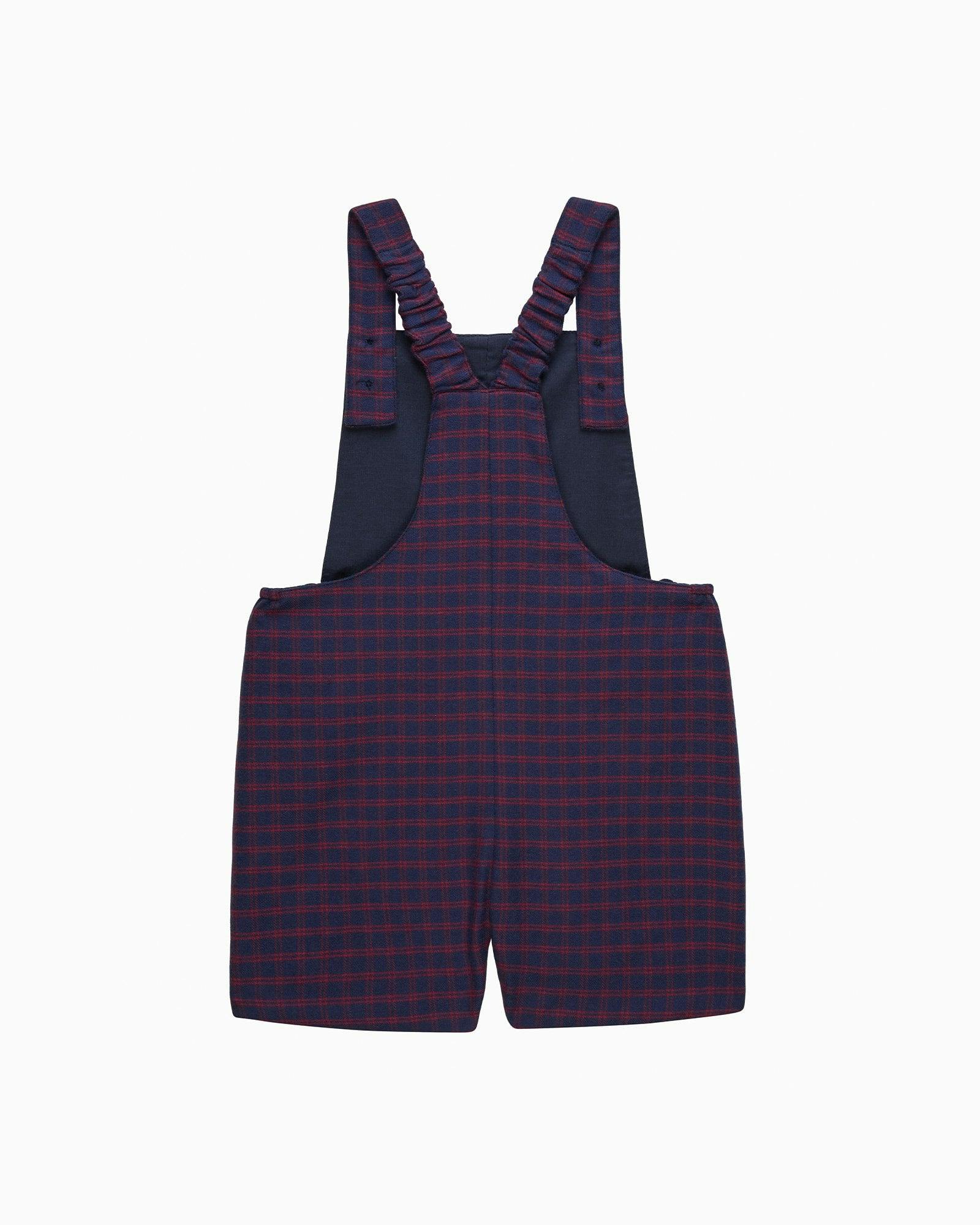 Baby Alfie Bib Shorts in Train