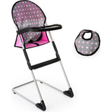 Doll High Chair/Crib Set