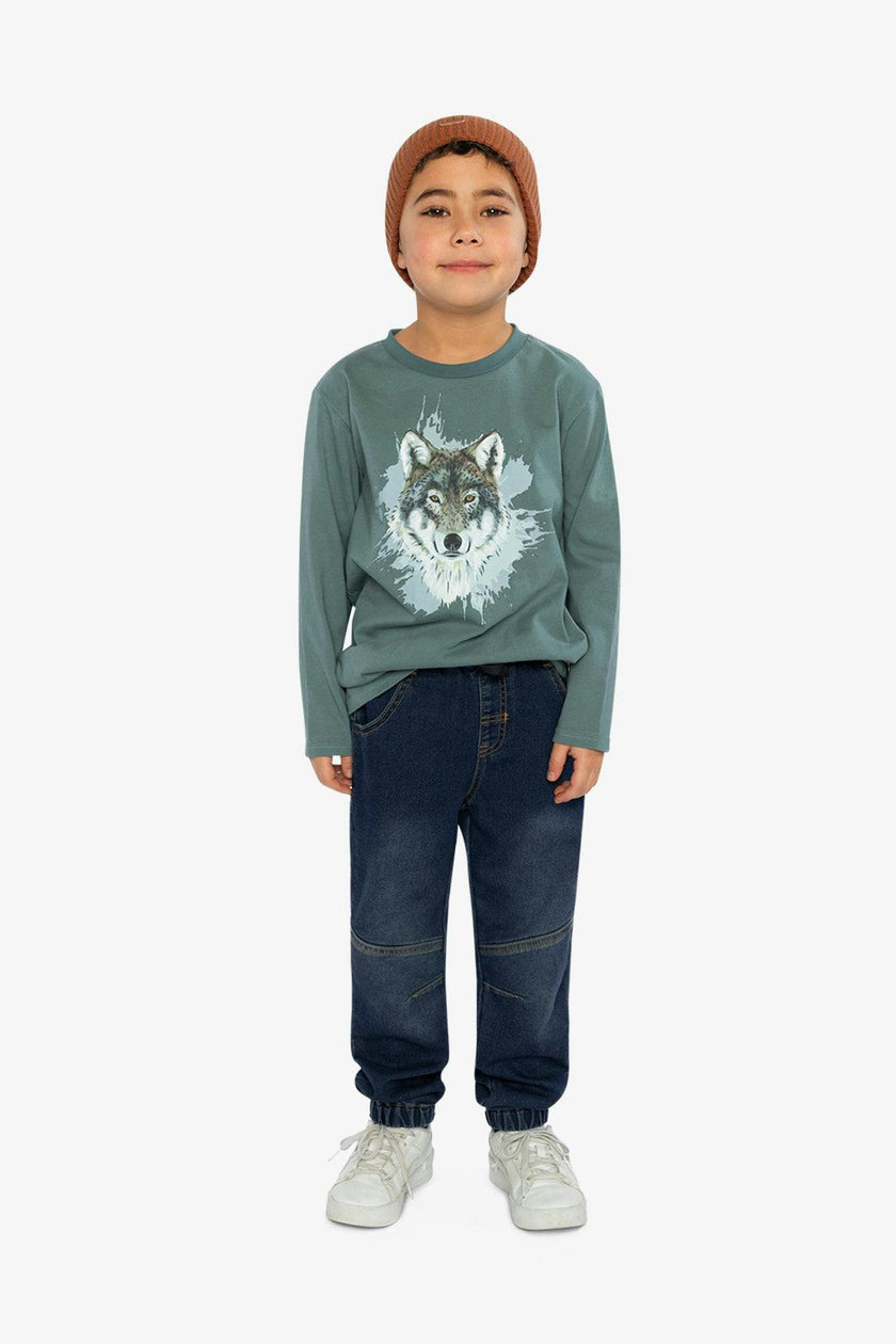 Long Sleeve T-Shirt Turquoise