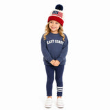 American Flag Bobble Hat
