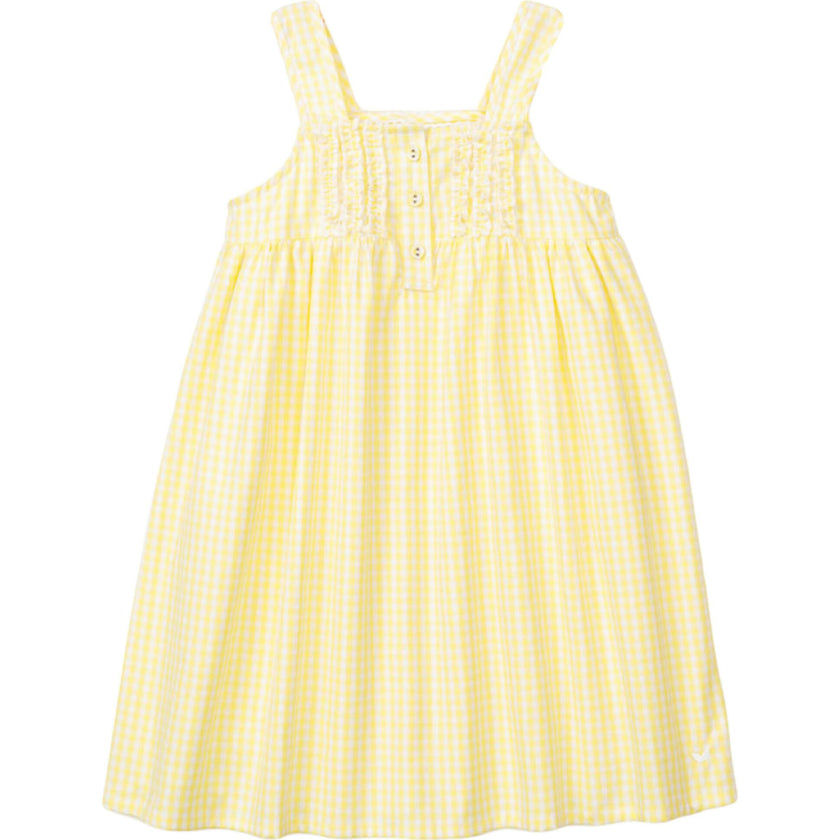 Girl's Twill Charlotte Nightgown in Pink Gingham