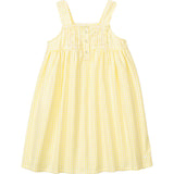 Girl's Twill Charlotte Nightgown in Pink Gingham