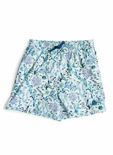 Boys Swim Short - Blue Coral Reef