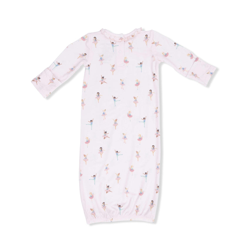 Petite Ballet - Kimono Gown & Ruffle Knotted Hat