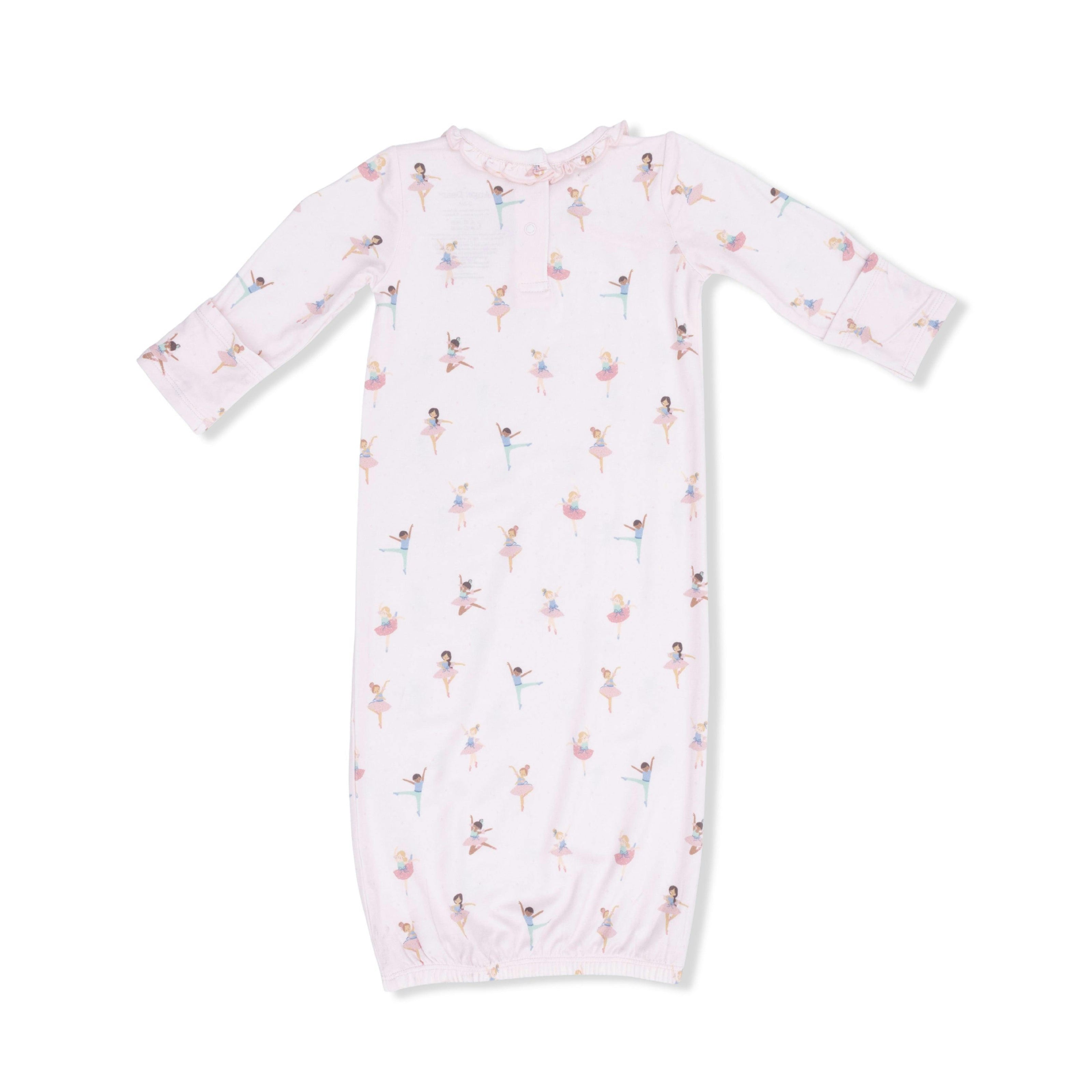 Petite Ballet - Kimono Gown & Ruffle Knotted Hat