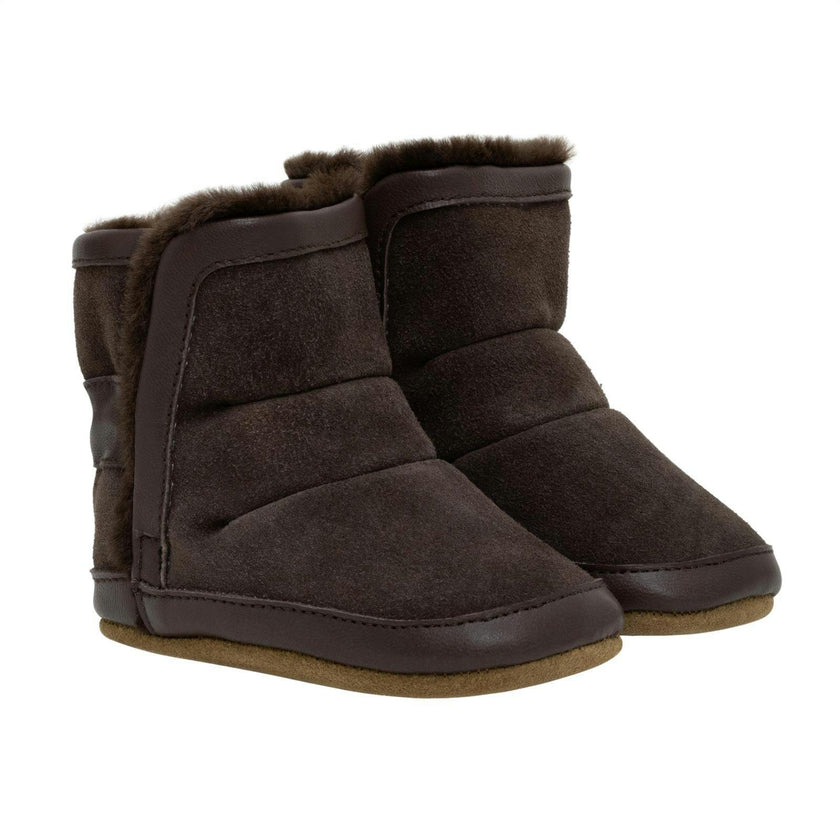 Cozy Cuff Brown Soft Sole Boot