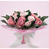 Luxury Rose Baby Clothes Bouquet and Personalized Baby Blanket