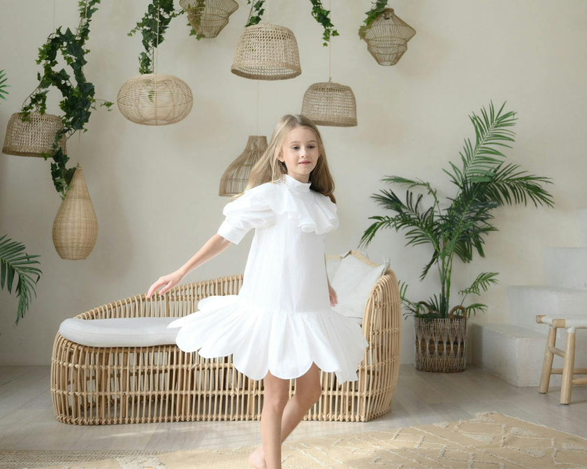 Olivia dress (blush pink)