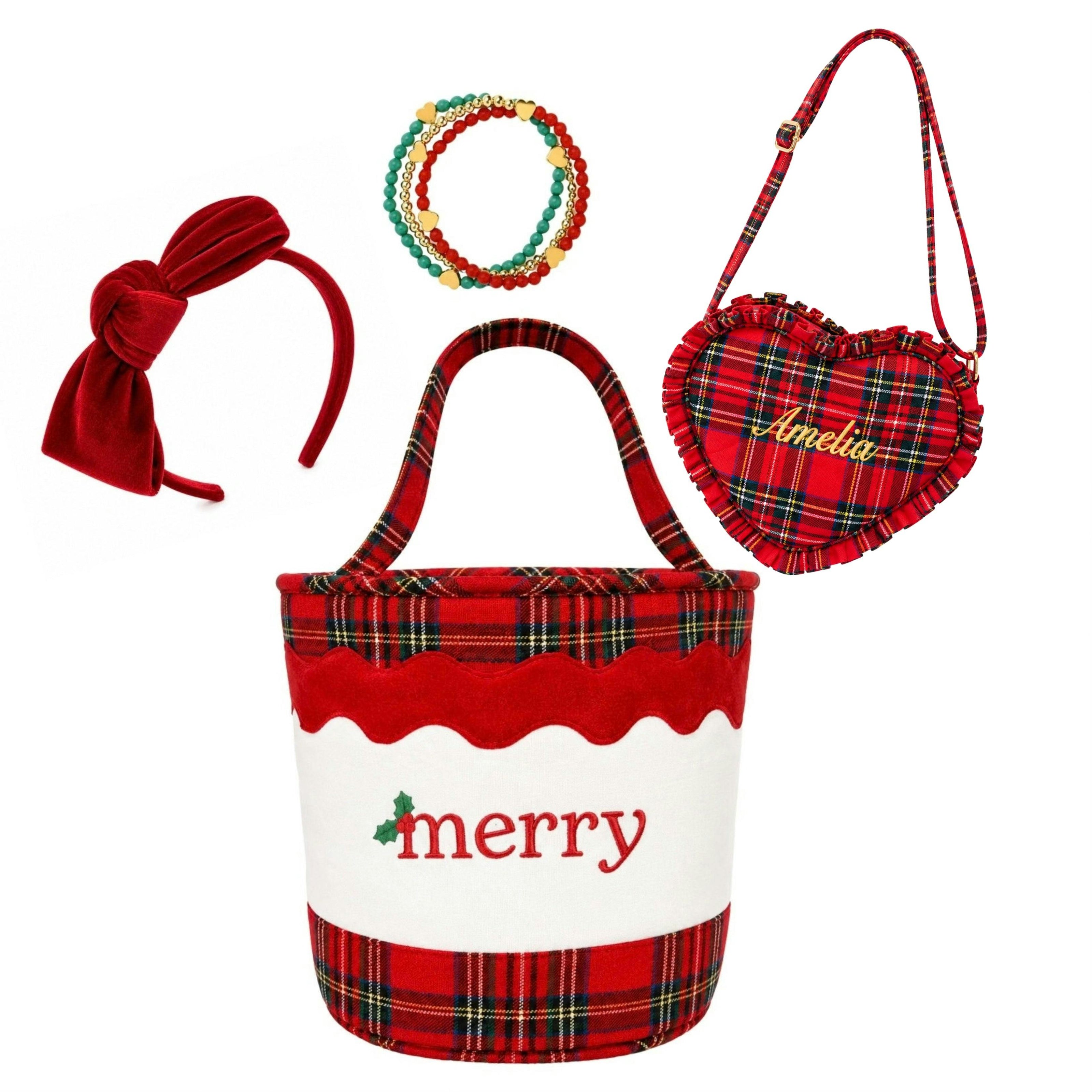 Bits & Bows x Maisonette Exclusive Tartan Accessories Gift Set
