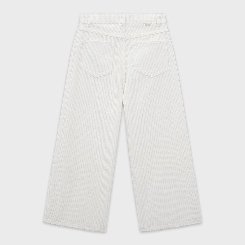 Organic Cotton Corduroy Straight Leg Pant