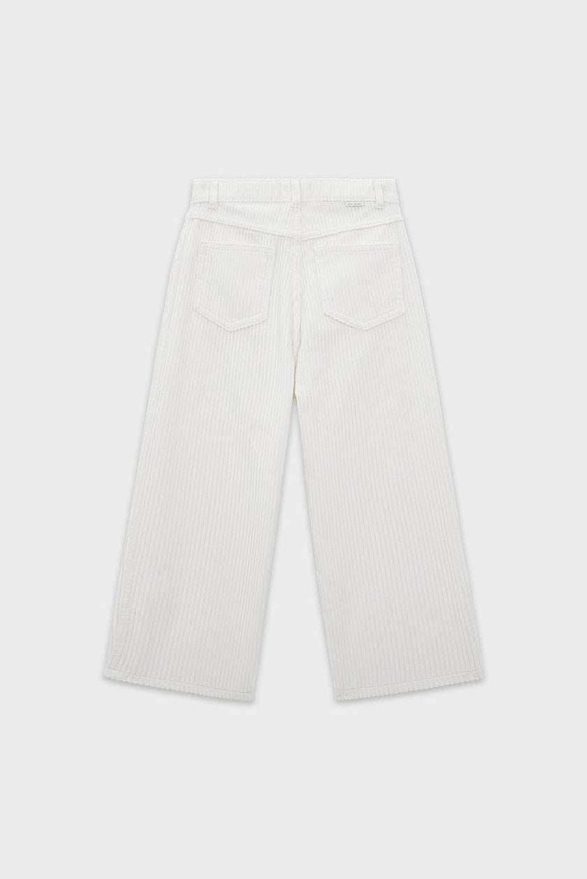 Organic Cotton Corduroy Straight Leg Pant