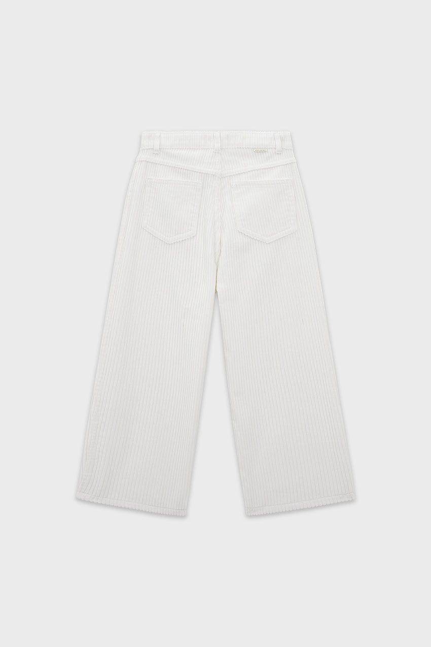 Organic Cotton Corduroy Straight Leg Pant