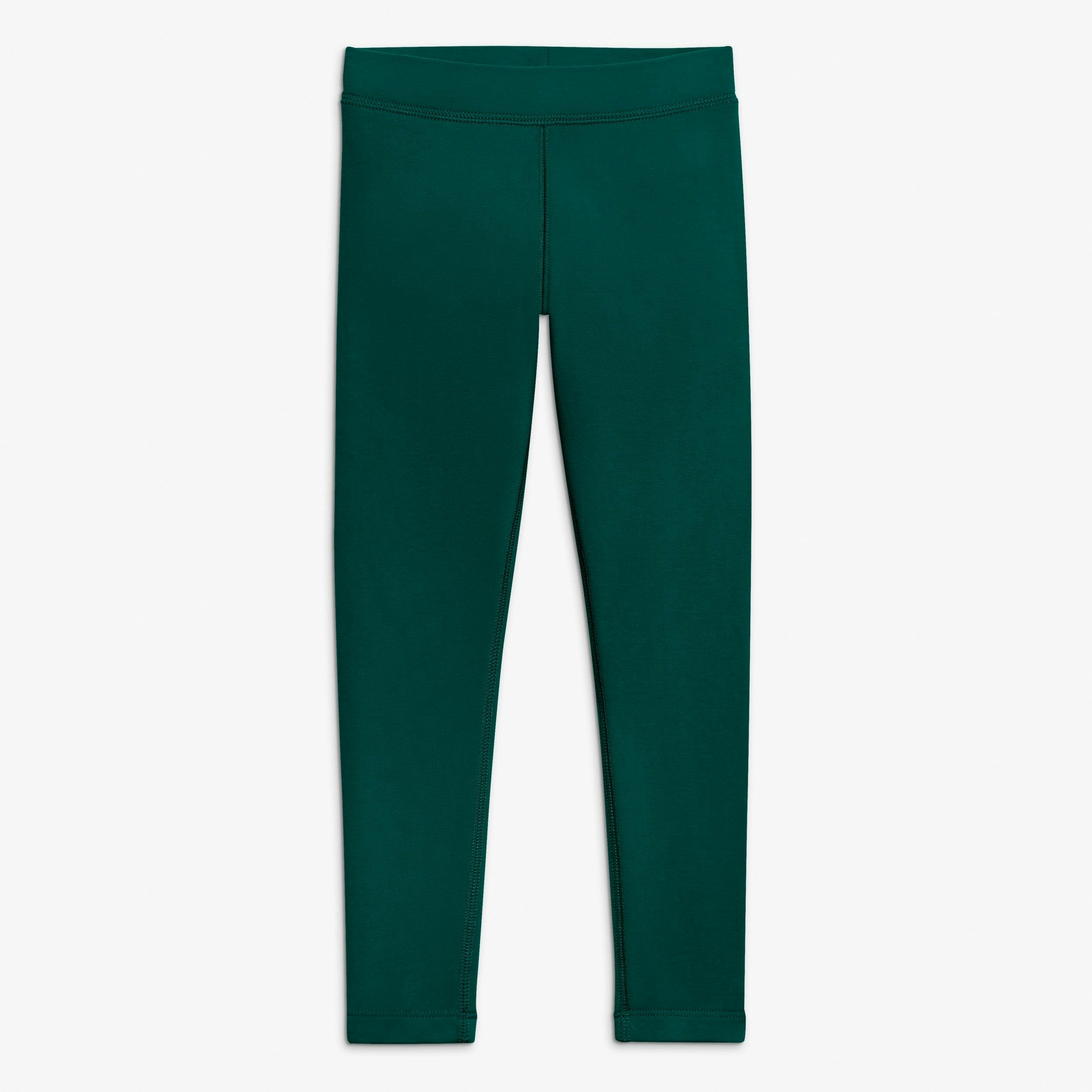 Kids french terry cozy legging in seasonal colors