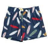 Boys Swim Trunk - Navy Surfboard