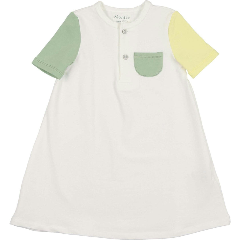 Sunshine Rainbows Short Sleeve Dress