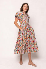 Sophia Dress in Multicolor Floral