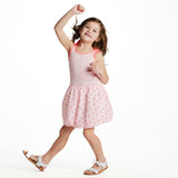 Girls Bubble Dress | Watermelon Rainbow Print