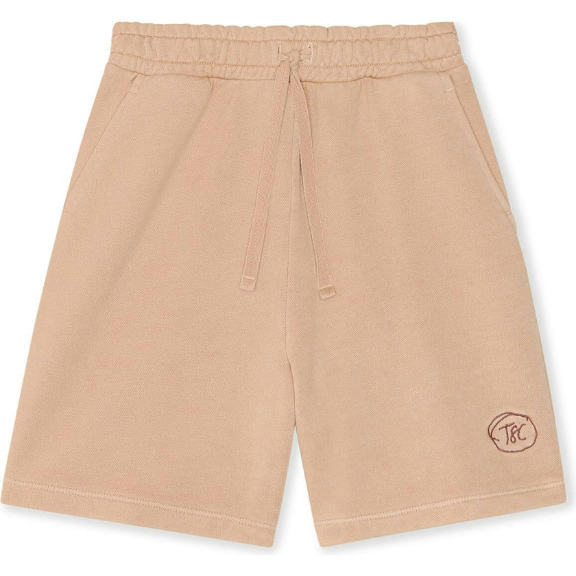 Natural Dye Everyday Shorts in Latte