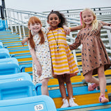 Playground Long Sleeve Dress, Football Player