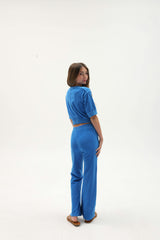 Terry Cloth Beach Pocket Pants