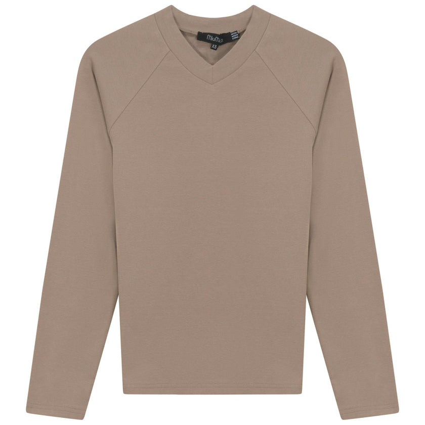 V Neck Raglan Top