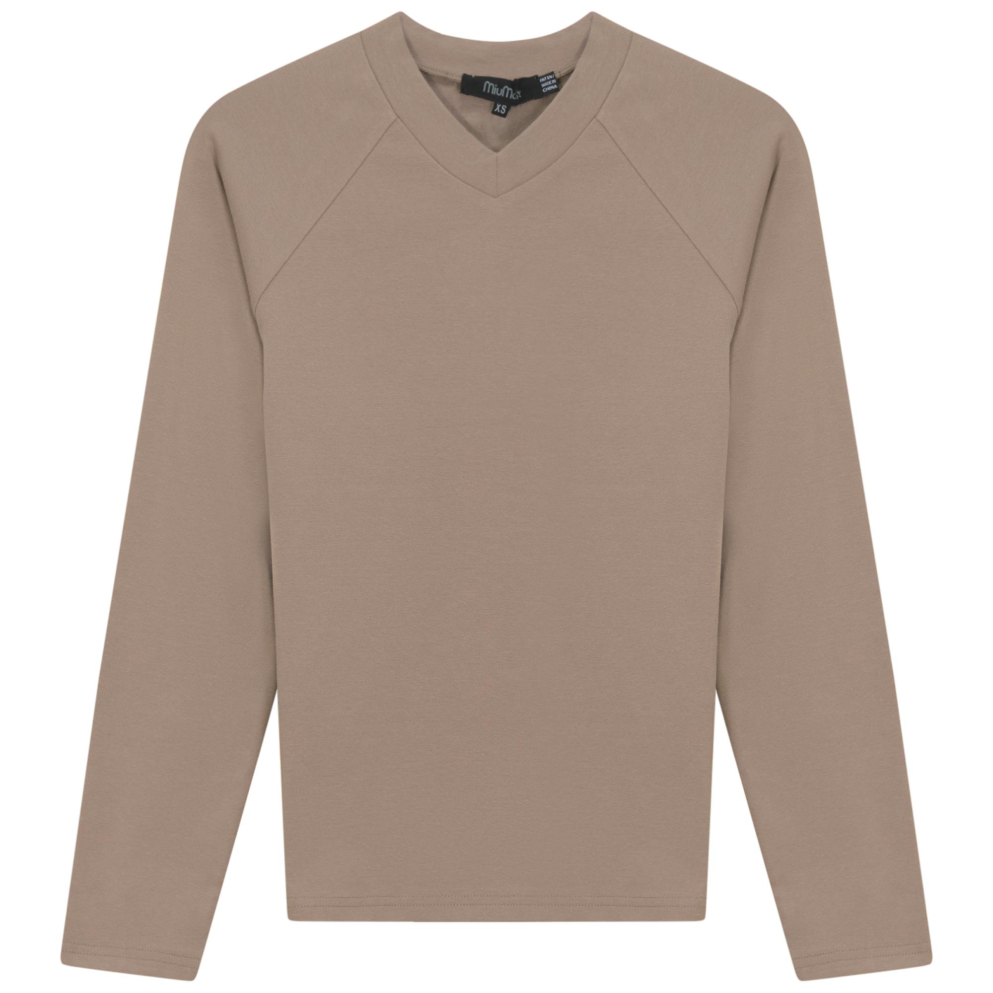 V Neck Raglan Top