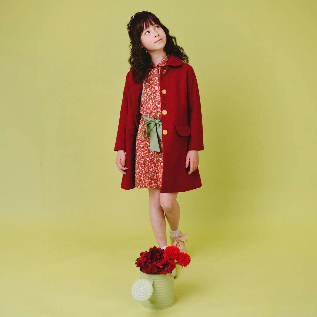 Kensington Coat - Belgravia Burgundy