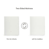 Pure Core Midi Crib Mattress w/ Hybrid Quilted Waterproof Cover (Lightweight)