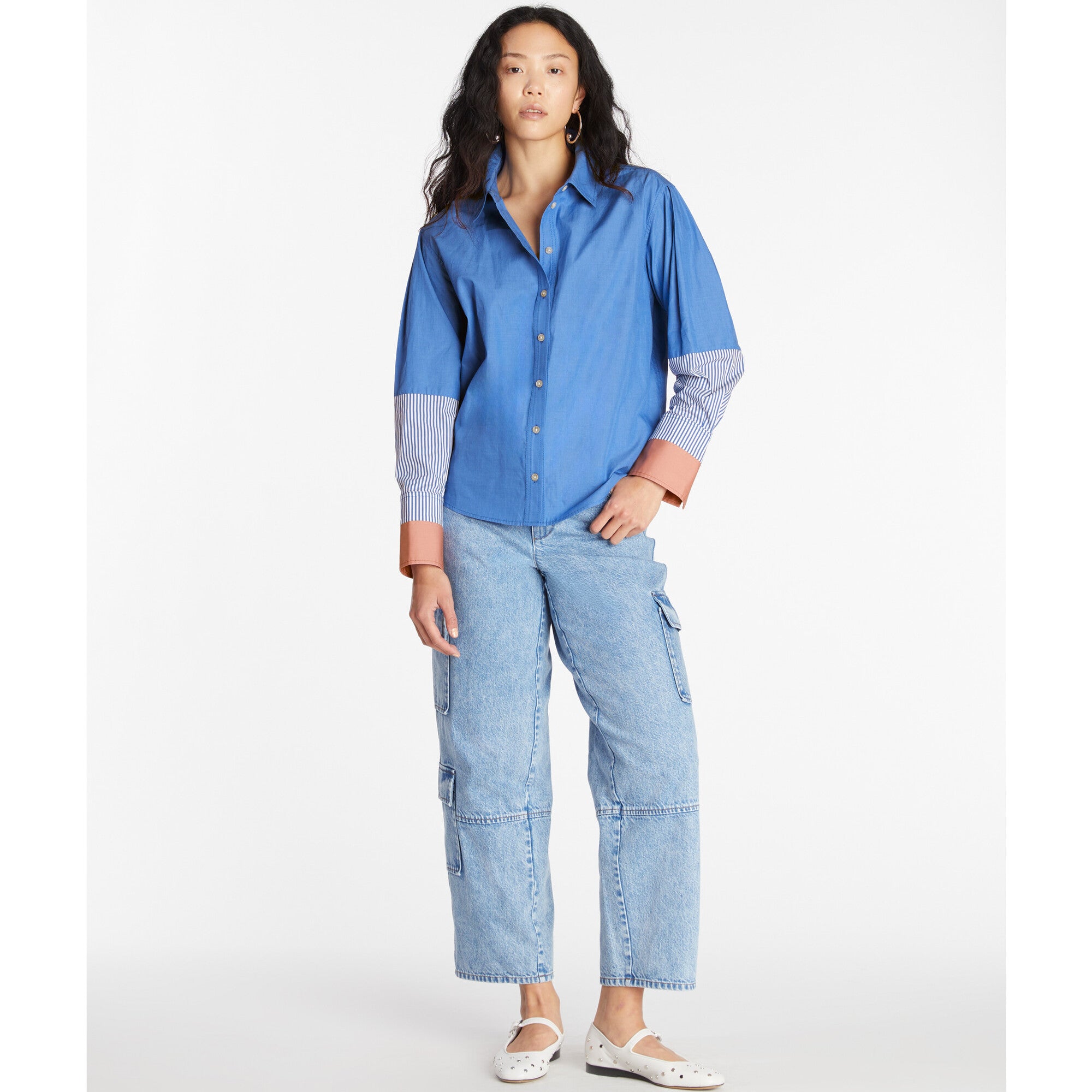 Women's Margaux Top, Blue