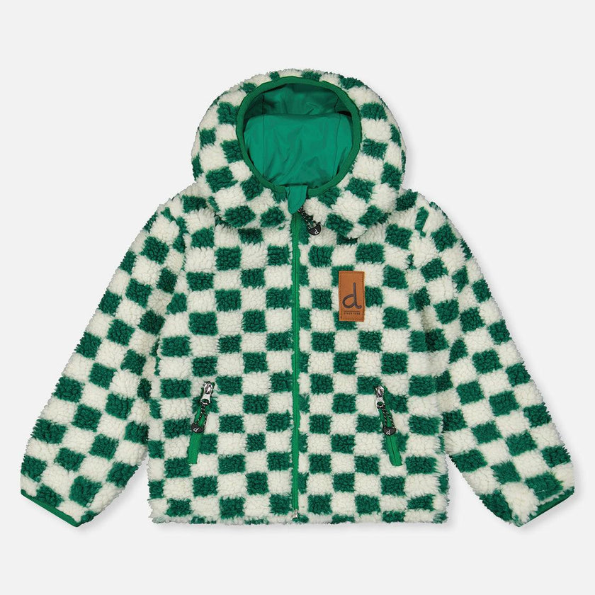 Reversible Mid-Season Jacket Forest Green