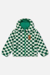 Reversible Mid-Season Jacket Forest Green