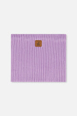 Baby Ribbed Knit Neckwarmer Lavender