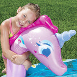 Spray N Splash Pool w/ Inflatable Water Slide