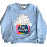 Pink Pearls and Popcorn Sweatshirt