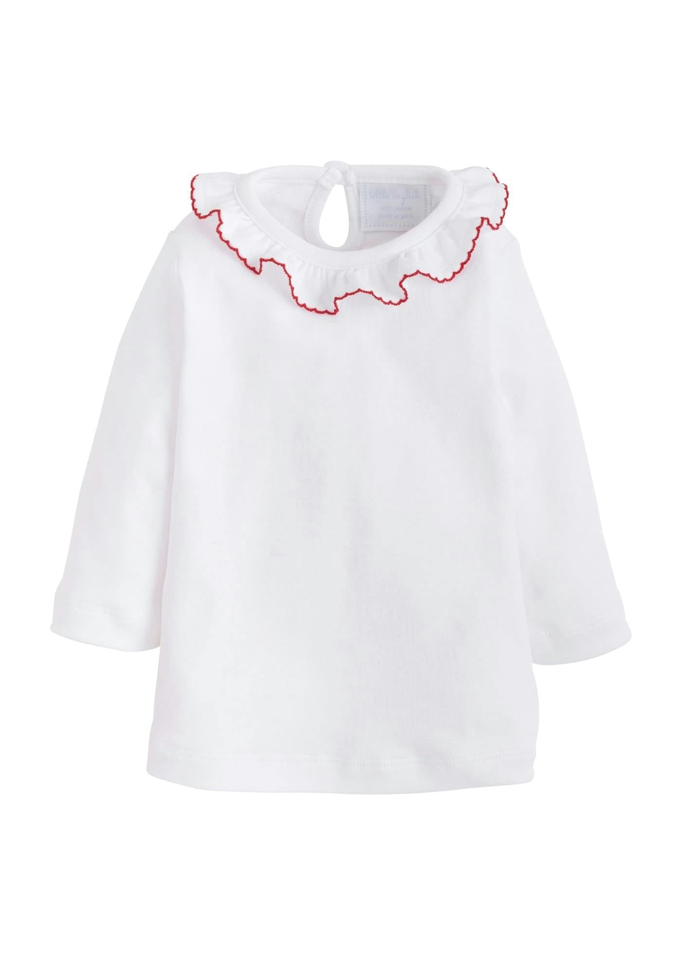 Caroline Knit Blouse - Red