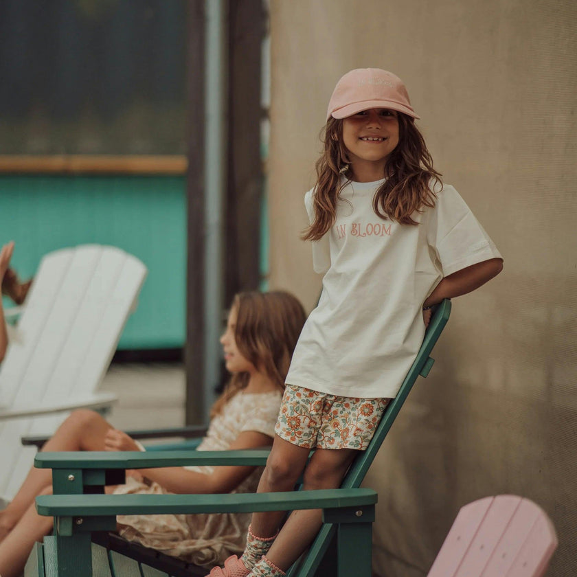 Oversized T-Shirt | Organic Cotton Jersey - In Bloom