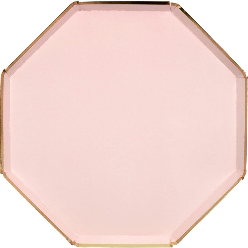 Dusky Pink Dinner Plates