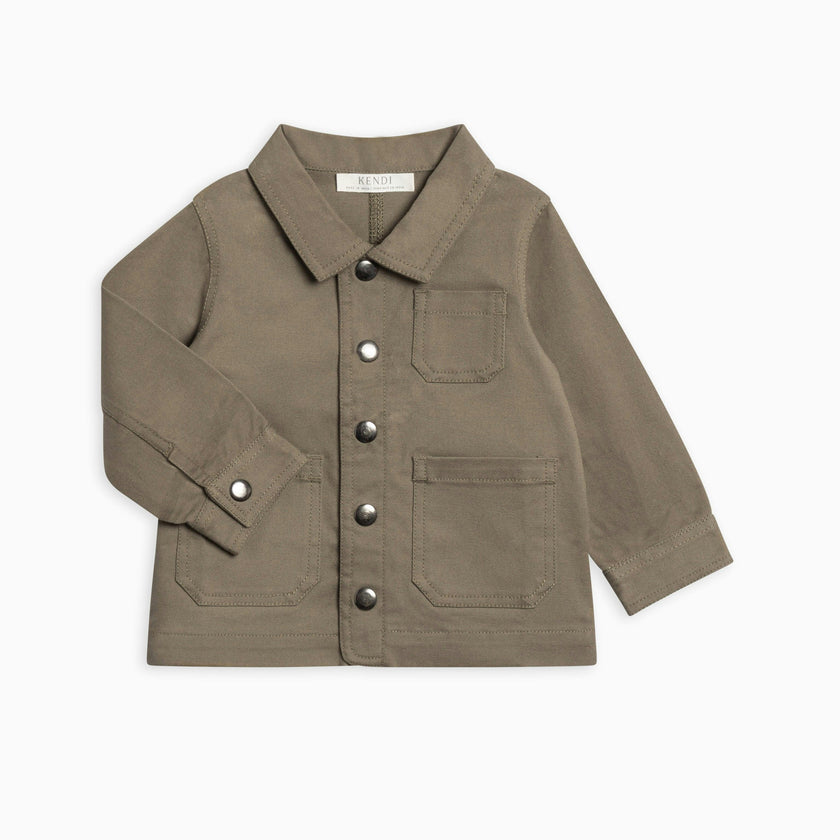 Denver Twill Chore Jacket Chestnut