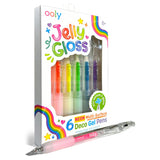 Jelly Gloss Neon Multi-Surface Deco Gel Pens - Set of 6