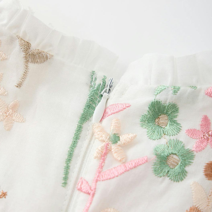 Everly Embroidered Maxi Dress