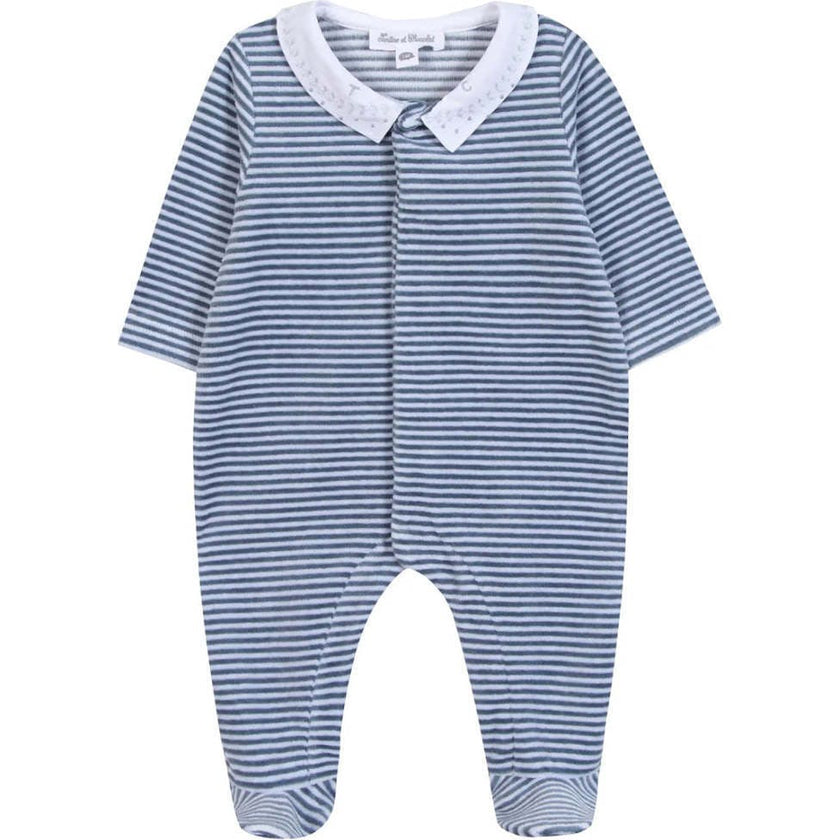 TARTINE ET CHOCOLAT BABY PYJAMA - DENIM