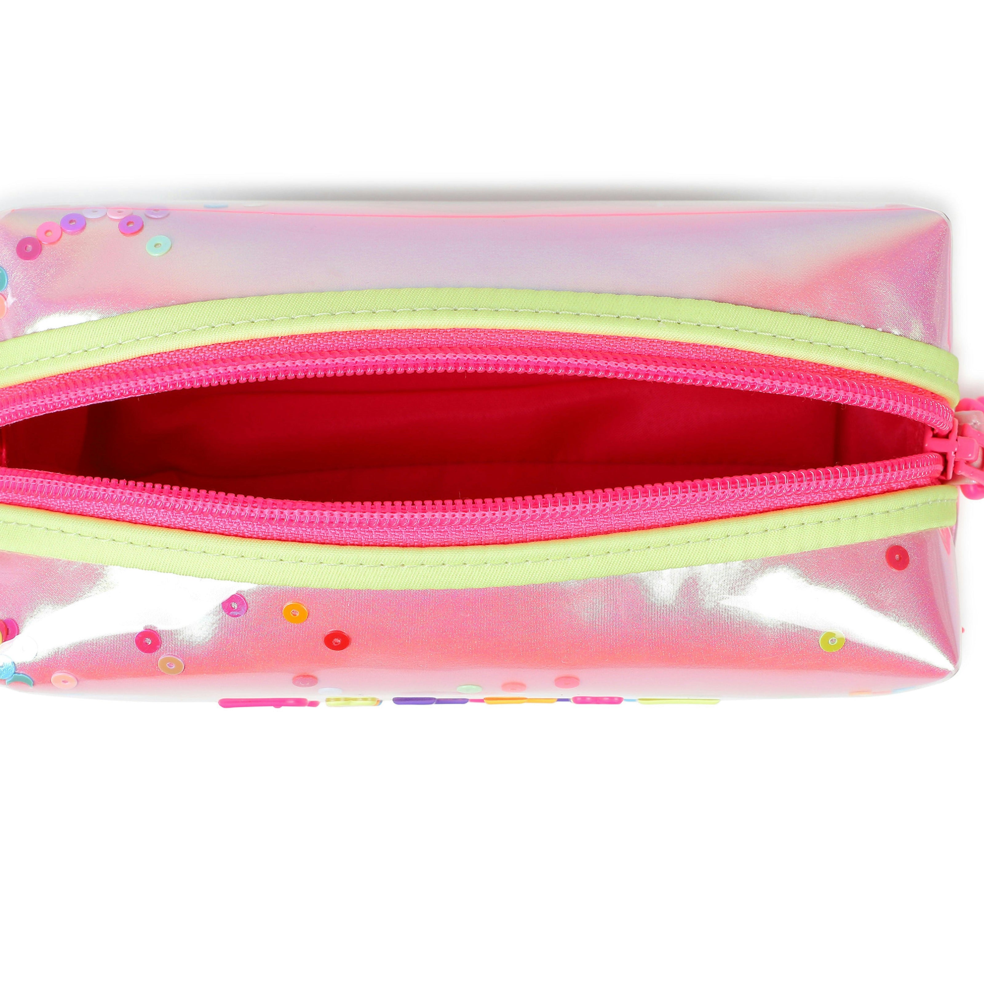 Pink Iridescent Pencil Case